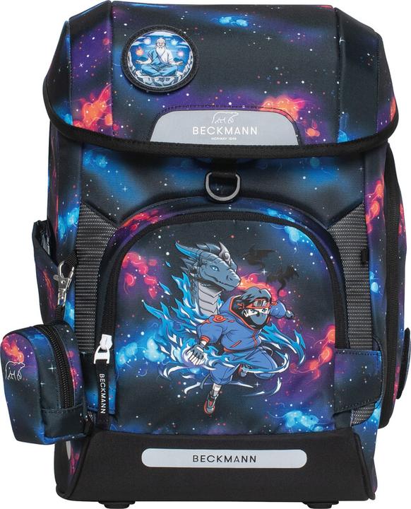 Beckmann Schulrucksack PLUS Air mit Wendetasche (22 l)