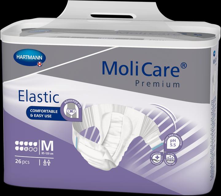 Produktbild MoliCare Elastic 8 Inkontinenz Slip (26 x, M)