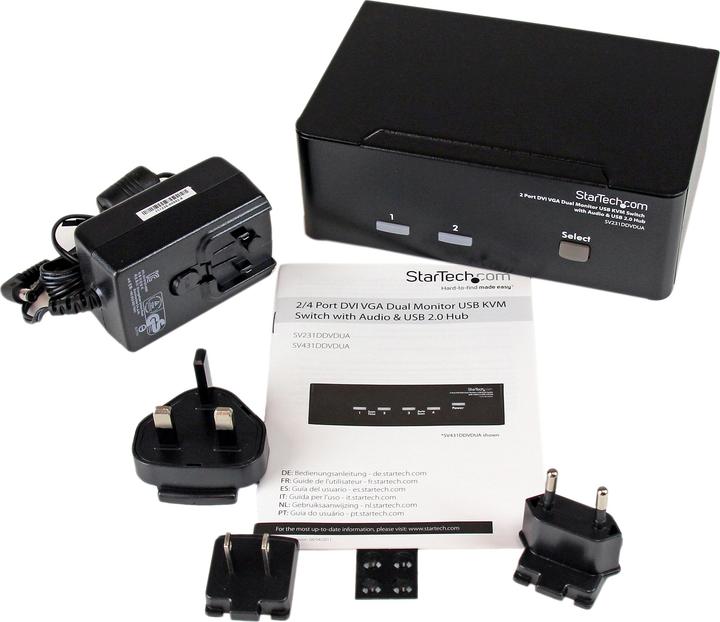 Actual product image StarTech 2 Port VGA Auto Switching Video Switch