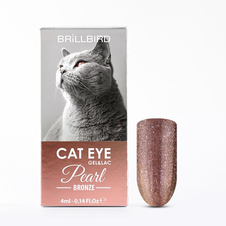 Immagine prodotto BrillBird Cat Eye Pearl Bronze 4ml (Smalto per unghie effetto gel)