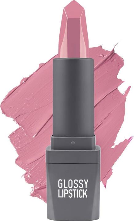 Actual product image Alix Avien Glossy Lipstick True Rose 312 (True Rose)