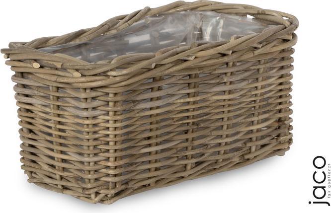 Immagine prodotto Do it + Garden Box da balcone in rattan (23 cm)