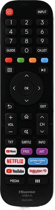 Produktbild Hisense En2g30h Fjernbetjening (Gerätespezifische Fernbedienung, Infrarot)