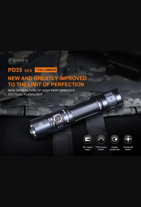 Produktbild Fenix PD35 V3.0 (13.40 cm, 1700 lm)