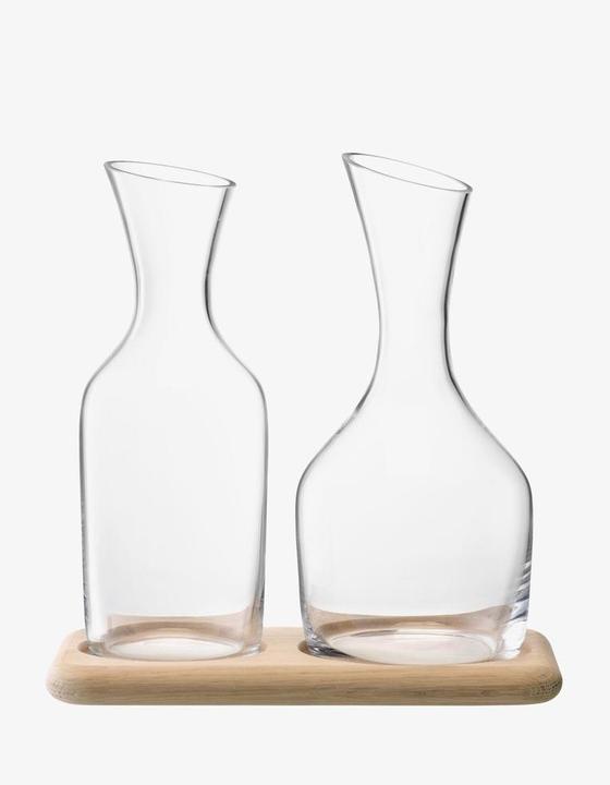 Actual product image LSA Wine water/wine carafe set & oak base (1.40 l)