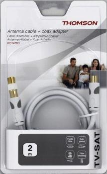 Image du produit Thomson Câble d'antenne - plaqué or (95 dB, Câble d'antenne)