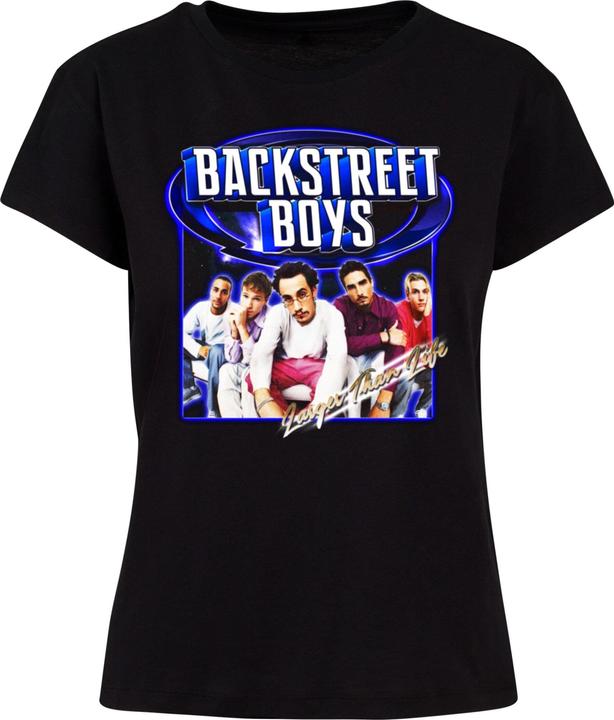 Merchcode Ladies Backstreet Boys - Larger Than Life Recolor Box Tee - 118187