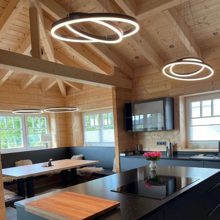 Immagine prodotto s.luce Hängelampe Ring Gold Ø 80 | 60cm