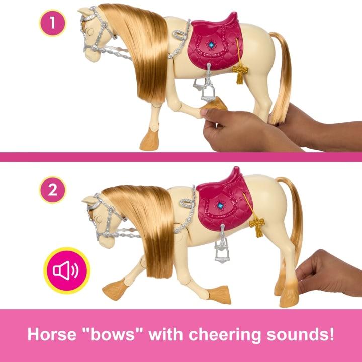 Image du produit Barbie Danse et spectacle cheval