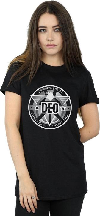 Immagine prodotto Supergirl TV Series Deo Crest Maglietta Ampia Donna (M)