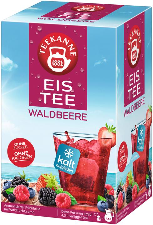 Image du produit Teekanne Thé glacé aux baies des bois (18 sachets) (50 g)