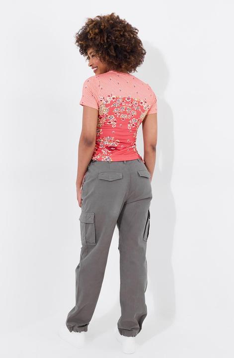 Produktbild Joe Browns Floral Print Rouched Jersey Top (18)