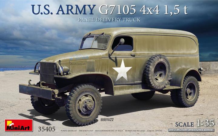 Produktbild 1:35 US 4x4 G7105 1,5to Lieferwagen