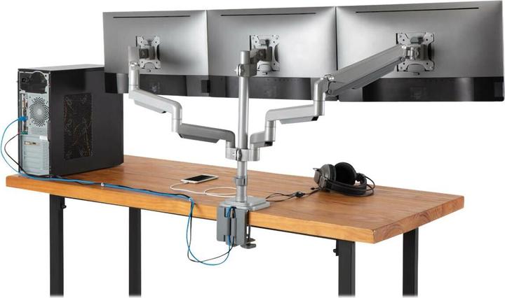 Produktbild Eaton Triple-Display Flex-Arm Desktop Clamp for 17inch to 30inch Flat-Screen Displays - US (Tisch, 30")