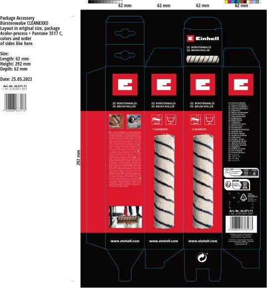 Produktbild Einhell Cleanexxo 3437111 Rundbürste
