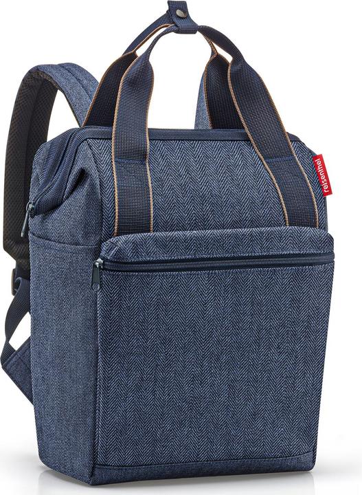 Image du produit reisenthel Sac à dos Allrounder R Herringbone Dark Blue (12 l)