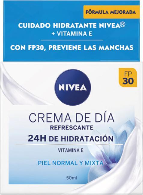Produktbild NIVEA Erfrischende Tagescreme SPF30 50ml (Körpercreme, 50 ml)