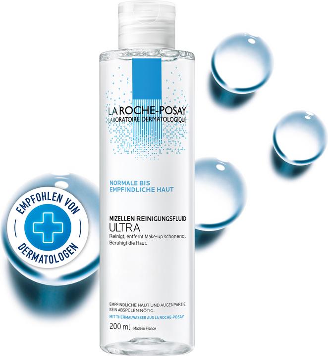 Image du produit La Roche Posay Fluide nettoyant micellaire (Eau micellaire, 200 ml)