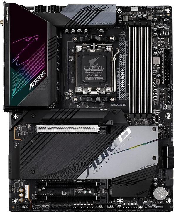 Produktbild Gigabyte B650E Aorus Master (AM5, AMD B650E, ATX)