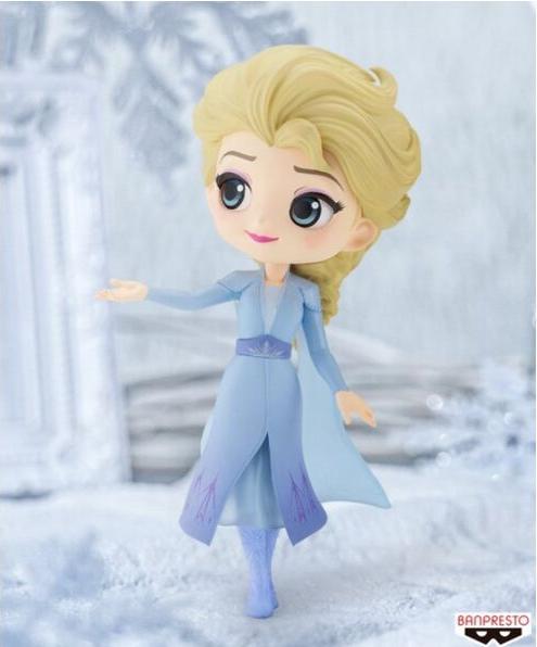 Actual product image Banpresto Disney Character Q Posket Frozen 2 Vol.2 : Elsa (A) 14cm