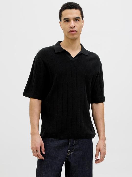 Actual product image Jack & Jones Jorvarenna Knit Ss Split Neck (S)