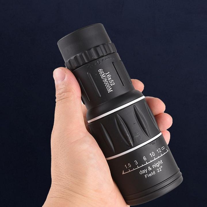 Produktbild König Design Monokular Starscope Teleskop 16 X 52 HD Monokular Nachtsicht Mit Handy-Stativ