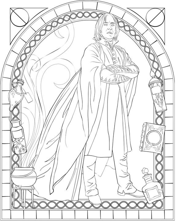 Actual product image Panini From the Harry Potter films: The Official Colouring Book: Slytherin