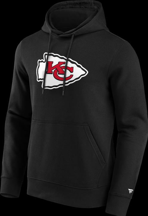 Immagine prodotto Fanatics Kansas City Chiefs - Felpa con cappuccio Mid Essentials Crest Uomo (XXL)