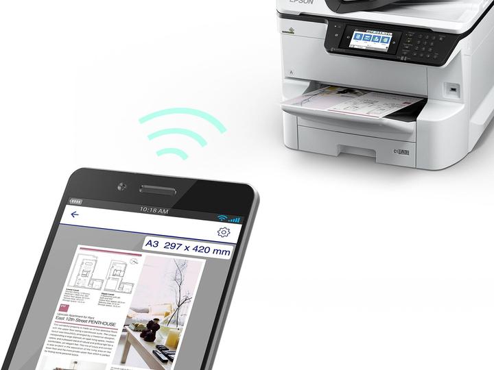 Actual product image Epson WF-C8610DWF WorkForce Pro (Ink, Colour)