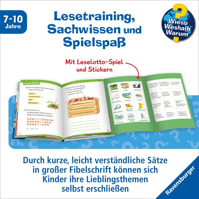 Image du produit Ravensburger Wieso? Weshalb? Warum? Erstleser, Band 13: Umweltschutz (Allemand, Carola de Chaudière, Svetlana Kilian, 2024)