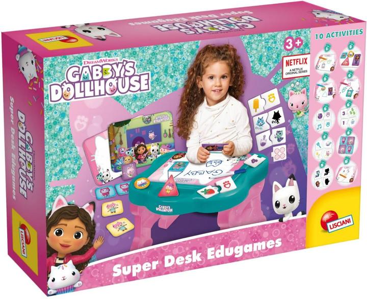 Produktbild Lisciani Gabby'S Dollhouse Super Desk Edugames (Italienisch)