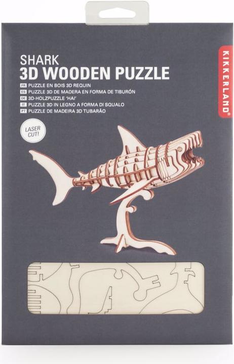 Image du produit Kikkerland Shark (3 pièces)