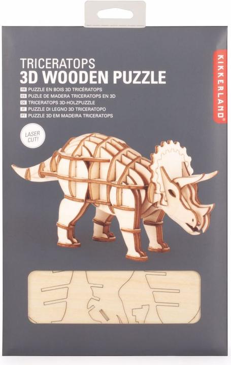 Image du produit Kikkerland Triceratops (3 pièces)