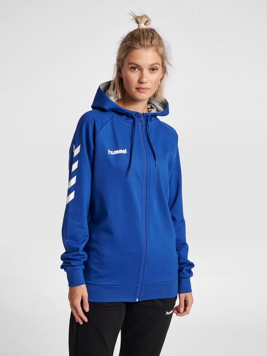 Actual product image hummel Go Cotton Zip Hoodie Woman (XS)