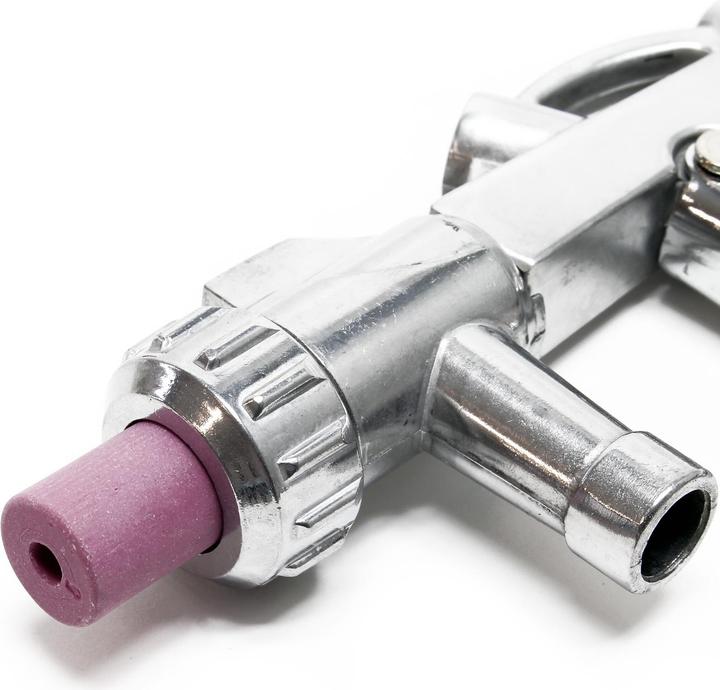 Produktbild Wiltec Sandstrahlpistole Druckluft 2-8 bar Sandstrahlgerät Alu Düsen Sandstrahler