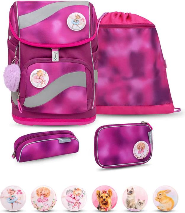 Image du produit Belmil Sac à dos scolaire SMARTY Set de 5 pièces Shiny (20 l)