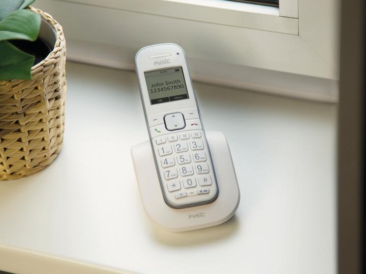 Image du produit Fysic FX-9000 Senioren DECT telefoon - Extra luid gespreksvolume voor slechthorenden - Wit