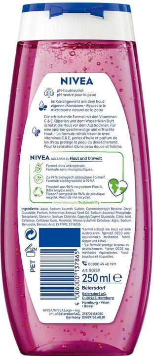 Actual product image NIVEA Waterlily & Oil (250 ml)