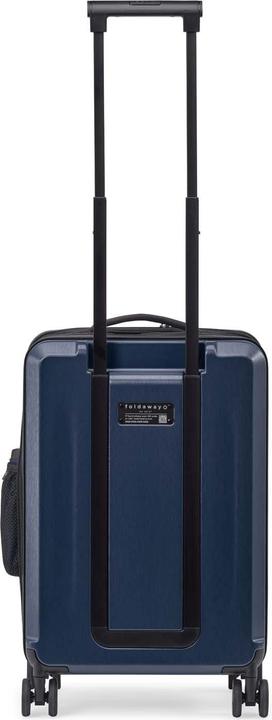 Actual product image Senz Foldable Carry On Trolley, 38L, Midnight Blue (38 l, Hand luggage (up to 50 litres))