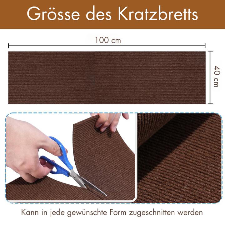 Produktbild Suba Selbstklebende Kratzmatte (Dunkelbraun)