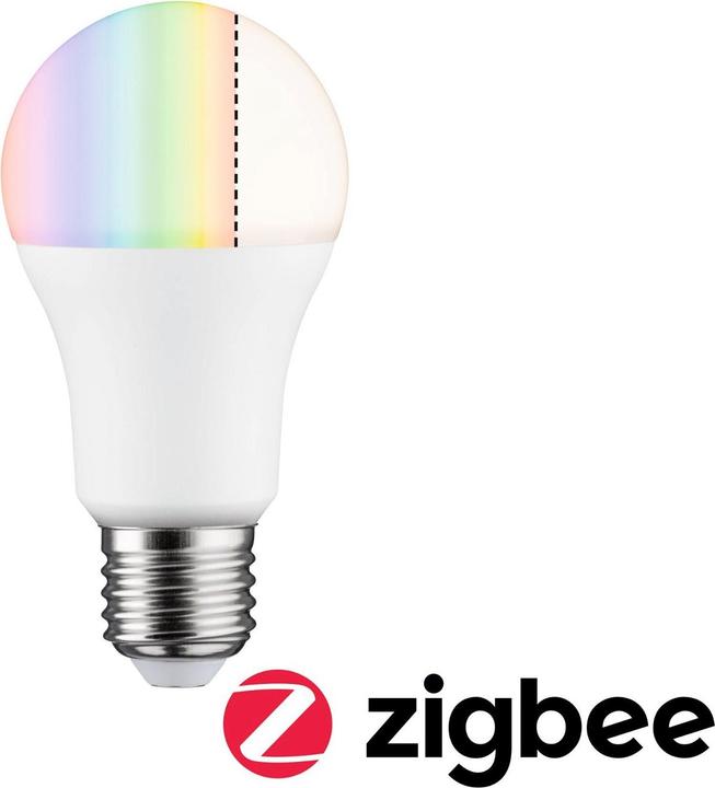 Produktbild Paulmann Allgebrauchslampe Zigbee (E27, 9.30 W, 806 lm, 1 x, F)