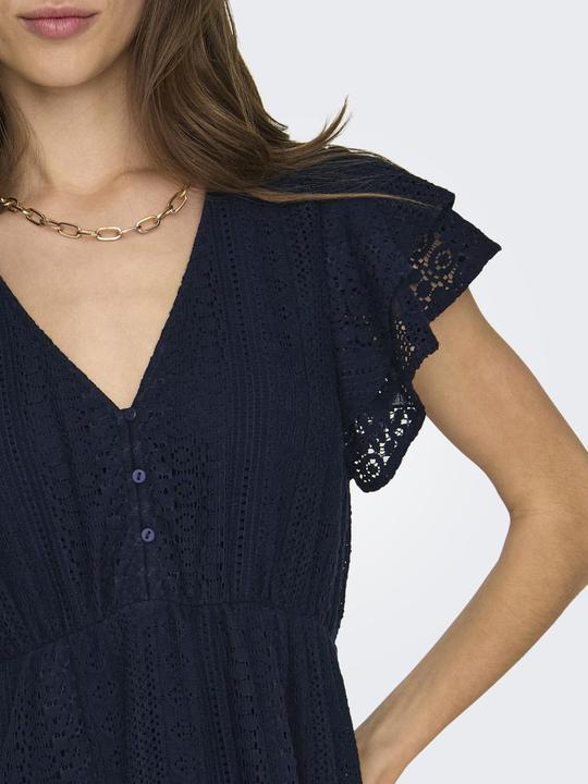 Produktbild Only Normal geschnitten V-Ausschnitt Kurzes Kleid Kleid (L)
