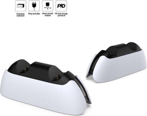 Immagine prodotto Dobe Doppio dock di ricarica wireless (PS5)