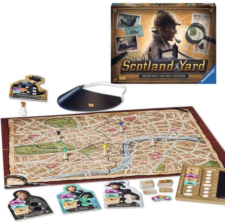 Immagine prodotto Ravensburger Sherlock Holmes Scotland Yard (Tedesco, Italiano, Olandese, Inglese, Francese)