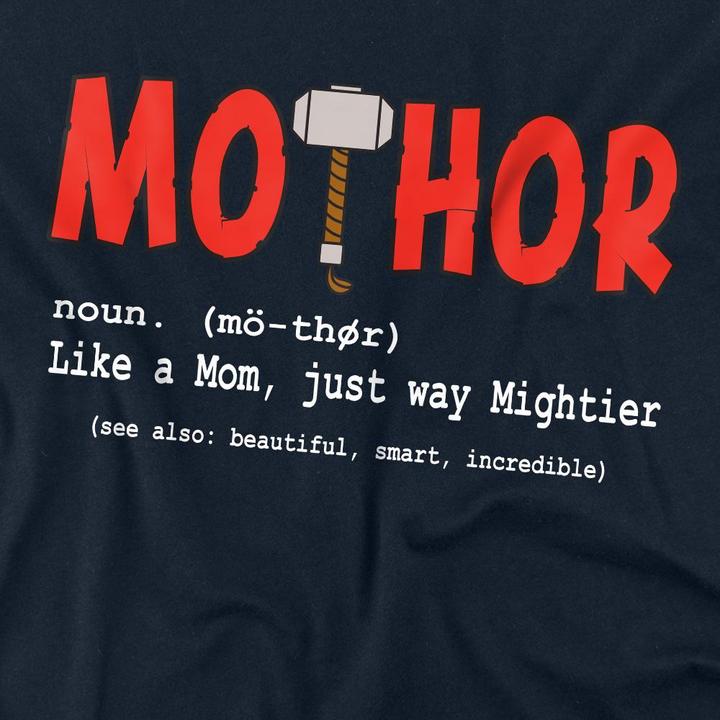 Actual product image Thor Unisex Adult Mo T-Shirt (S)