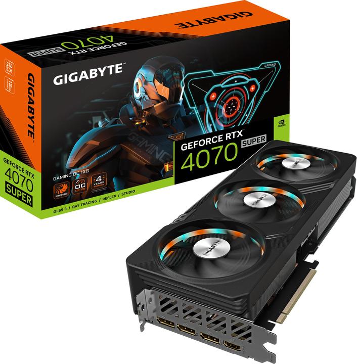 Produktbild Gigabyte GeForce RTX 4070 SUPER GAMING OC (12 GB)