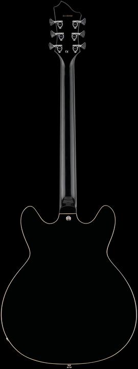 Immagine prodotto Hagstrom Chitarra elettrica, Viking Baritone DLX, nero lucido (Chitarra elettrica)