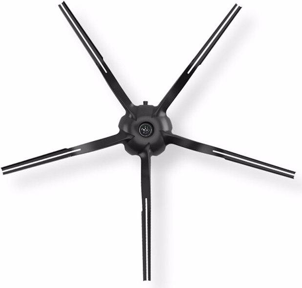 Homava 5 Arm Eckbürste für Roborock S5 Max S6,S7,S7 MaxV Ultra, Q7 und Q7 Max
