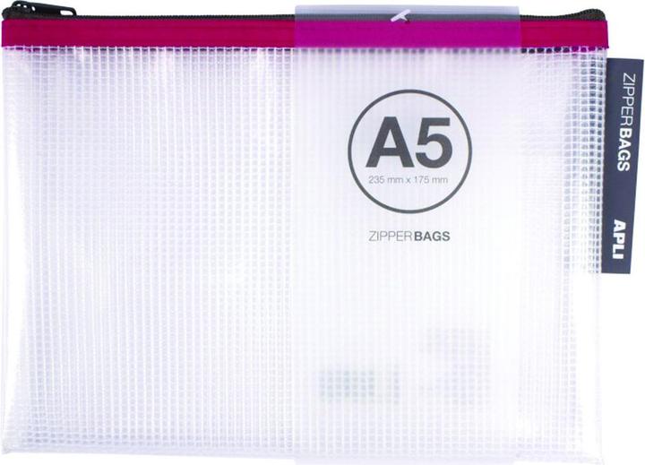 Produktbild Apli Reissverschlusstasche, a5, 235x175 mm, farbmischung (A5)