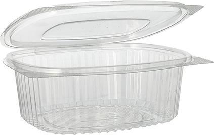 Image du produit Starpak Barquettes pour épicerie fine et saladesit Couvercle à charnière (50 x)